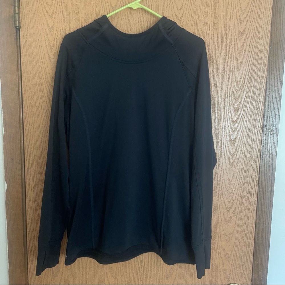 Athleta Scuba Hoodie Black